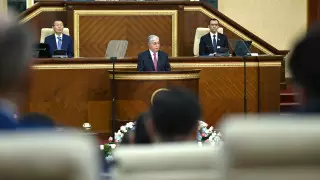 Карин обозначил ключевые моменты из речи Токаева в Парламенте