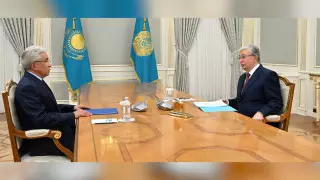 Президент Токаев принял Тасмагамбетова