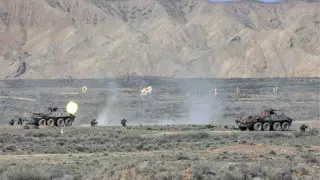 Танки, вертолеты и "эвакуацию жителей" в Жетысу объяснили в Минобороны