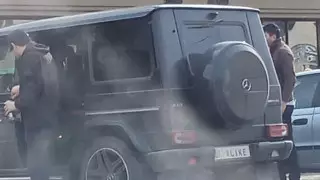 Gelandewagen с необычным госномером заметили в Таразе