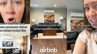 Турист заменил картину в арендованном доме, озадачив TikTok