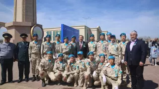 1050 актюбинских призывников пополнят ряды Вооруженных сил РК