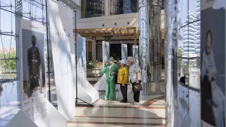 AqJaima. Необычную выставку презентовали в Астане