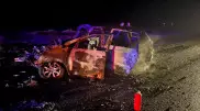 Ярый лихач залетел под КамАЗ в Атырауской области: погибли 4 иностранца