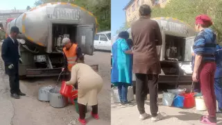 Около трех тысяч домов остались без воды в Караганде