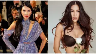 Я, Наоми Кэмпбелл и Адриана Лима. Казахстанка зажгла на красной дорожке в Каннах