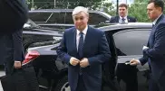 Появились фото прибытия Токаева в Кремлевский дворец в Москве