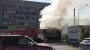 Популярная бургерная загорелась в центре Алматы
