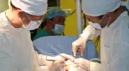 Гигантскую опухоль удалили у новорожденной алматинские хирурги