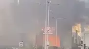 Торговый центр горел в Астане