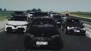 Land Cruiser, Lexus, Toyota Camry: кортеж из 17 иномарок грубо нарушил ПДД в Шымкенте