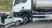 Водитель заснул за рулем и въехал в грузовик в Жетысу