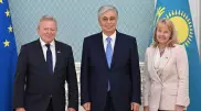 Токаев рассказал о "приятной неожиданности" на встрече с еврокомиссаром