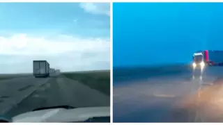 Автолюбитель ославил трассу в Актюбинской области на весь Казахстан