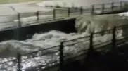 Бурный поток воды на Большой Алматинке сняли на видео: в ДЧС сделали предупреждение