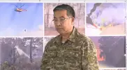 Аким Абайской области доложил о ситуации с лесными пожарами
