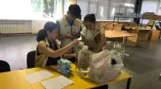 Алматинцы собрали 300 килограммов гумпомощи для области Абай