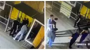 Избиение парня попало на камеру наблюдения в Алматы