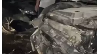 Массовое ДТП произошло ночью на барахолке Алматы