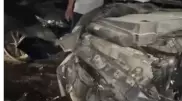 Массовое ДТП произошло ночью на барахолке Алматы