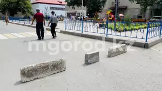 Уральский подрядчик перекрыл дорогу в знак протеста