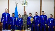 Министр обороны поздравил армейских рукопашников с успешным выступлением на ЧМ