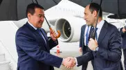 Алихан Смаилов прибыл с официальным визитом в Грузию