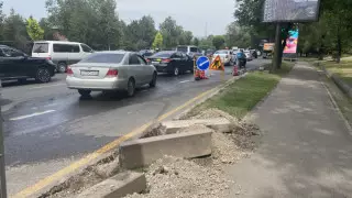 Движение ограничат по проспектам Аль-Фараби и Абая в Алматы