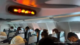 Пьяный дебош устроил астанчанин на борту самолета