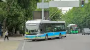 Два троллейбусных маршрута временно изменят схему движения в Алматы