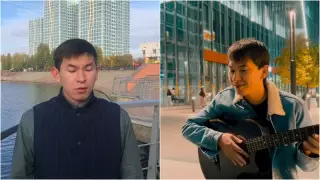 Незрячий певец Кенжебек Нурдолдай сыграл свадьбу