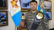 Министр обороны поздравил чемпиона "Қазақстан Барысы-2023"