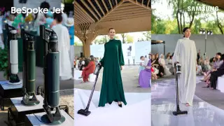 Пылесосы Bespoke стали частью уникального fashion-показа