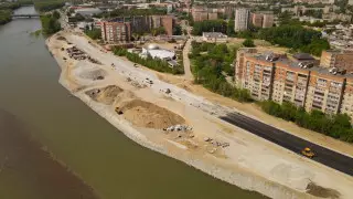 Впервые за 50 лет новую набережную обустраивают в Усть-Каменогорске