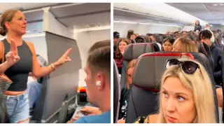 Туристка устроила истерику на борту самолета из-за воображаемого пассажира