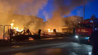 Сгорело одно из известных кафе в Бурабае