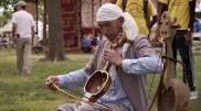 Казахский кобыз заиграл в центре Вашингтона