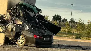 Подробности смертельной аварии у опоры LRT рассказал полицейский Астаны