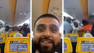 Драка пассажиров за место у окна задержала авиарейс: видео