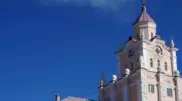 Знаменитый дом с часами затопило в Костанае