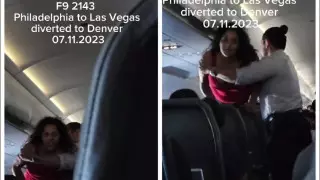 Самолету пришлось совершить экстренную посадку из-за дебоша двух пассажирок на борту