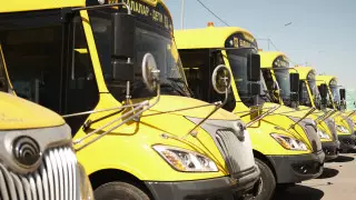 На чем ездят школьники Казахстана