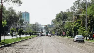 Участок проспекта Абая перекроют в Алматы