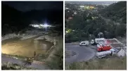 Селевой поток идет по реке Левый Талгар, резко поднялся уровень воды