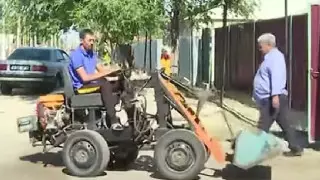 Трактор своими руками собрал житель Жамбылской области