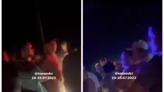 "В жару без воды и света". Недовольные жители дачного массива в Конаеве вышли на улицу