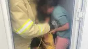 Мальчика и девочку спасли из уличного туалета в Талгаре