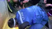 В Уральске трехлетний ребенок застрял в яме