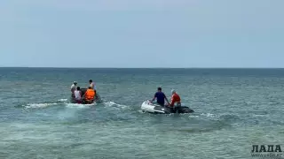 Рыбака ищут на острове в Каспии