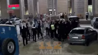 На той в пригороде Актау вызвали бойцов спецназа